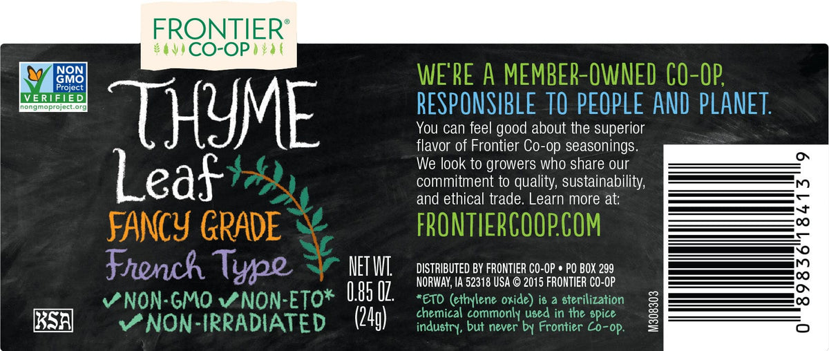 Frontier Co-Op Frontier Co-Op Thyme Leaf .85 oz