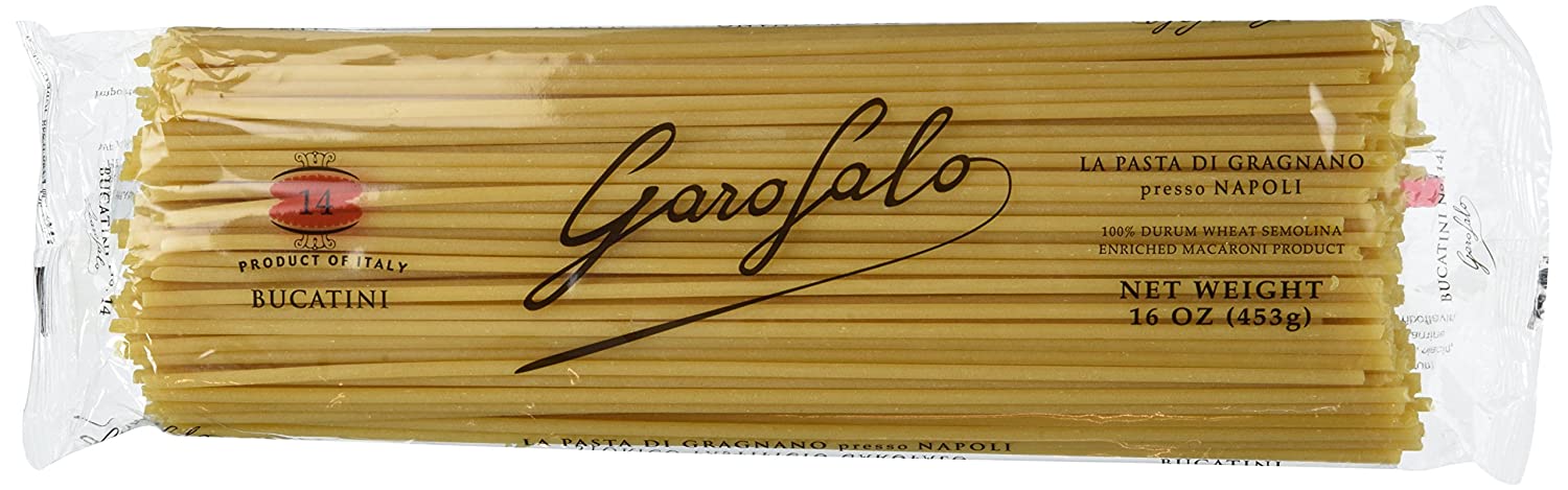 Garofalo Pasta & Pasta Sauces Garofalo Bucatini Pasta #14 16 oz.