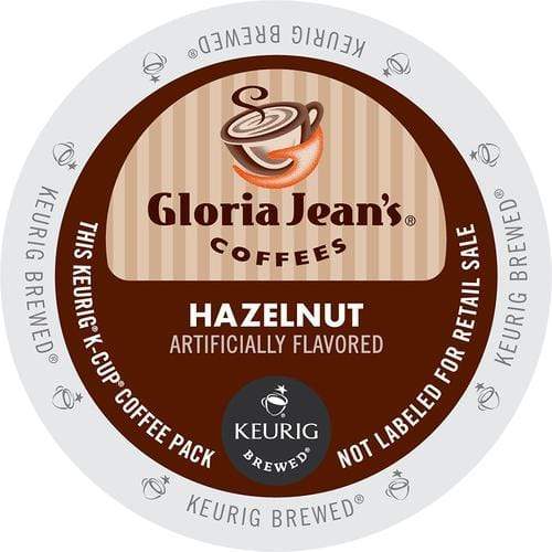 Gloria Jean&#39;s Coffee Gloria Jean&#39;s Hazelnut K-Cup Coffee (48 Count Box)