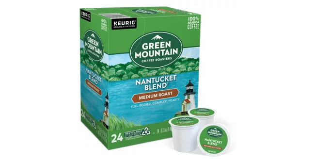 Green Mountain Coffee Coffee Green Mountain Coffee Roasters Nantucket Blend K-Cup Coffee - 24 Count Box