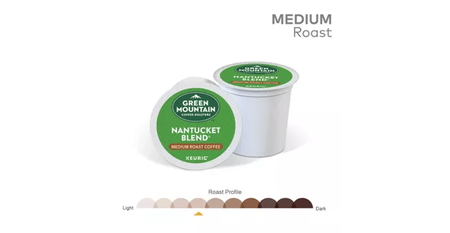Green Mountain Coffee Coffee Green Mountain Coffee Roasters Nantucket Blend K-Cup Coffee - 24 Count Box