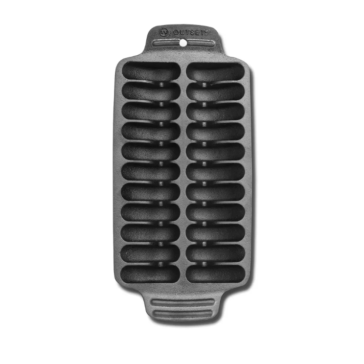 Fox Run Grill Basket Cast Iron Shrimp Grill Pan