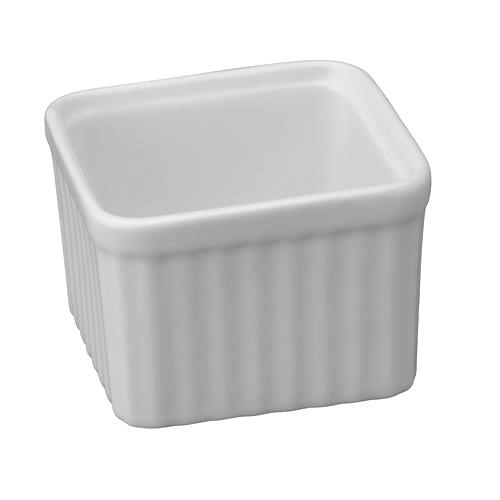 HIC Ramekin HIC 6oz. Square Fluted Ramekin