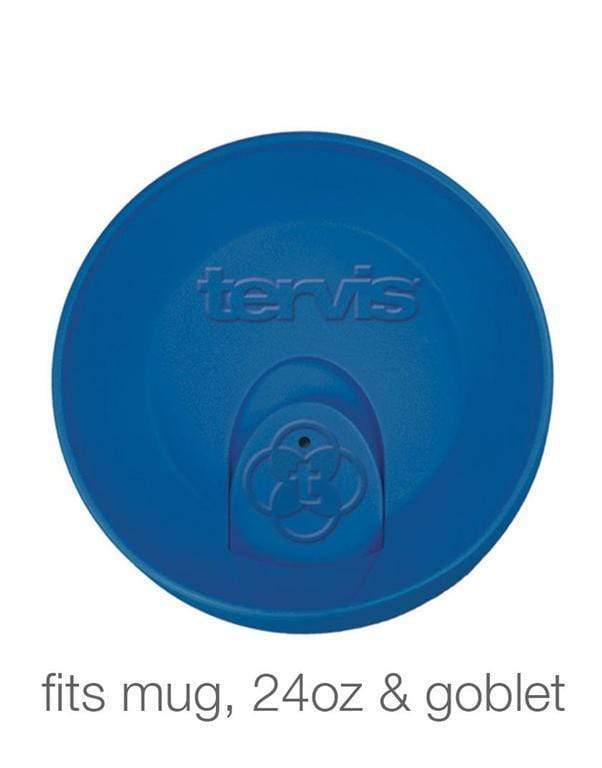 Tervis Tumbler Insulated Drinkware Tervis Tumbler Blue Travel Lid for 24 oz