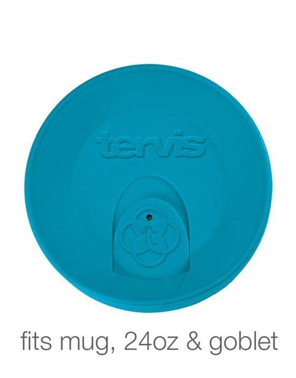 Tervis Tumbler Insulated Drinkware Tervis Tumbler Turquoise Travel Lid for 24 oz