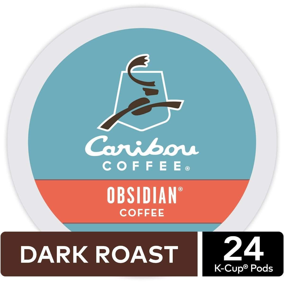 Keurig K-Cups Caribou Obsidian K-Cup Coffee - 24 Ct. Box