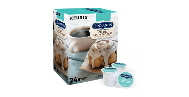 Keurig K-Cups Cinnabon Classic Cinnamon Roll K-Cup Coffee