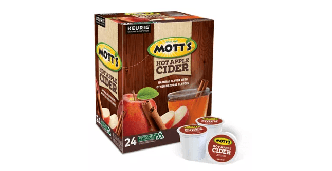 Keurig K-Cups Mott's K-Cup Apple Cider - 24 Count Box