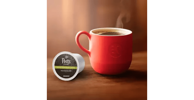 Keurig K-Cups Peet's Coffee House Blend Decaf K-Cup Coffee - 22 Count Box