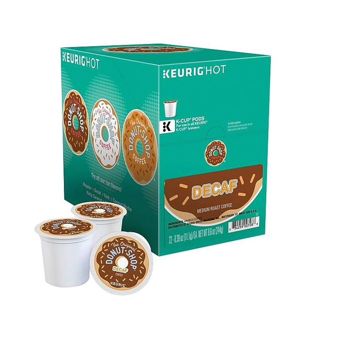 Keurig K-Cups The Original Donut Shop Decaf K-Cup Coffee - 24 Count Box