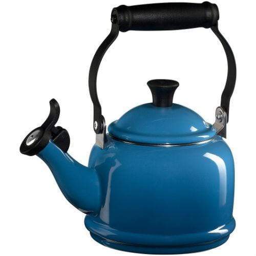 Le Creuset Kettles Le Creuset 1 1/4 Qt Demi Teakettle - Marseille Blue