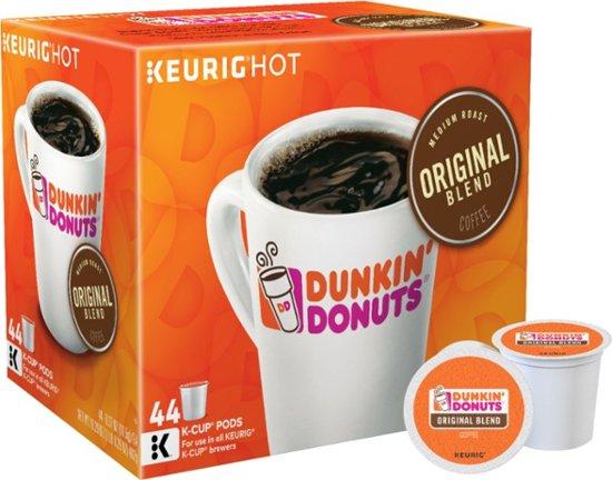 Keurig Coffee Keurig Dunkin Donuts Original K-Cup Coffee (44 Count Box)
