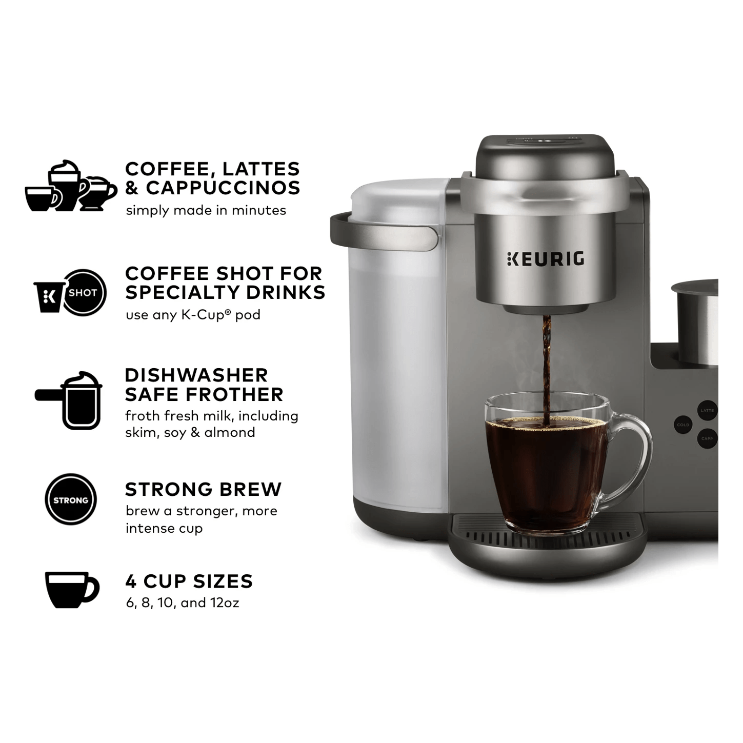 Keurig K Caf Special Edition Single Serve Coffee Latte