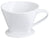 Kitchen & Company Coffee Filter #4 Porcelain Cone Filter Coffeemaker