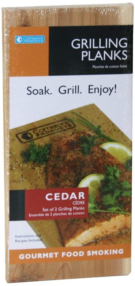 Kitchen &amp; Company Grilling Planks Cedar Grilling Planks - 6&quot; x 12&quot; (Set of 2)