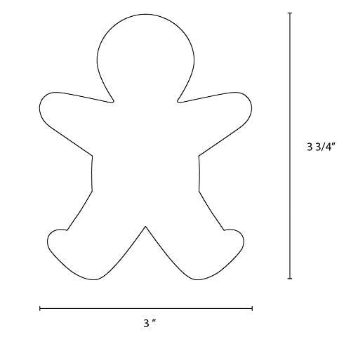 Kitchen &amp; Company Cookie Cutter Gingerbread Man Cookie Cutter - 3.75 in