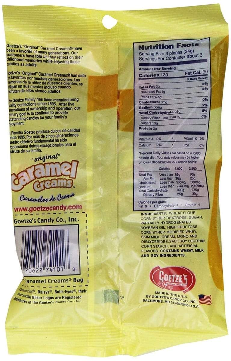 Kitchen &amp; Company Candy Goetze&#39;s Caramel Creams, 4 oz