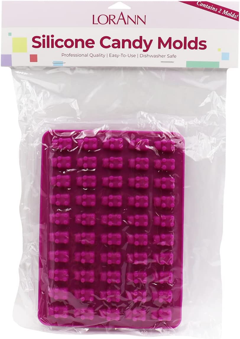 Kitchen & Company LorAnn Oils Gummy Bear Mold 2 Pack