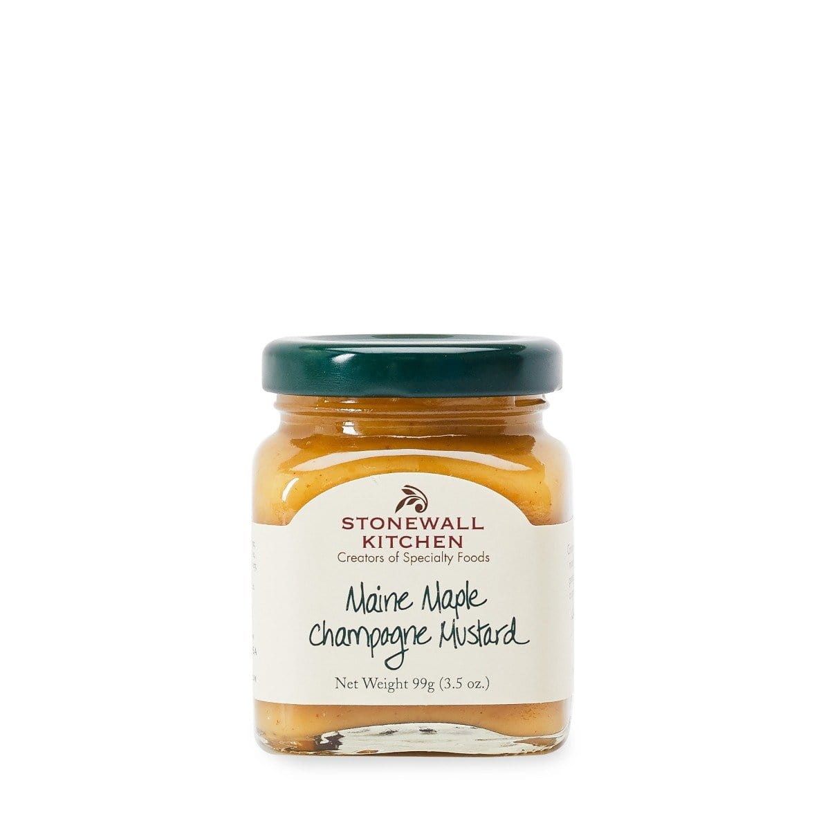 Kitchen &amp; Company Mustard Maine Maple Champagne Mustard Mini Jar