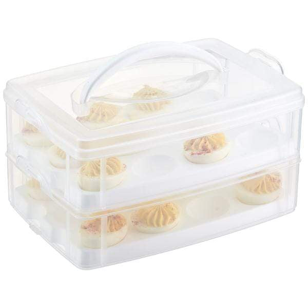 Kitchen & Company Egg Container Snapware Snap n Stack Egg-tainer