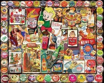 Kitchen &amp; Company Puzzle Soda Pop 1,000-Piece Puzzle