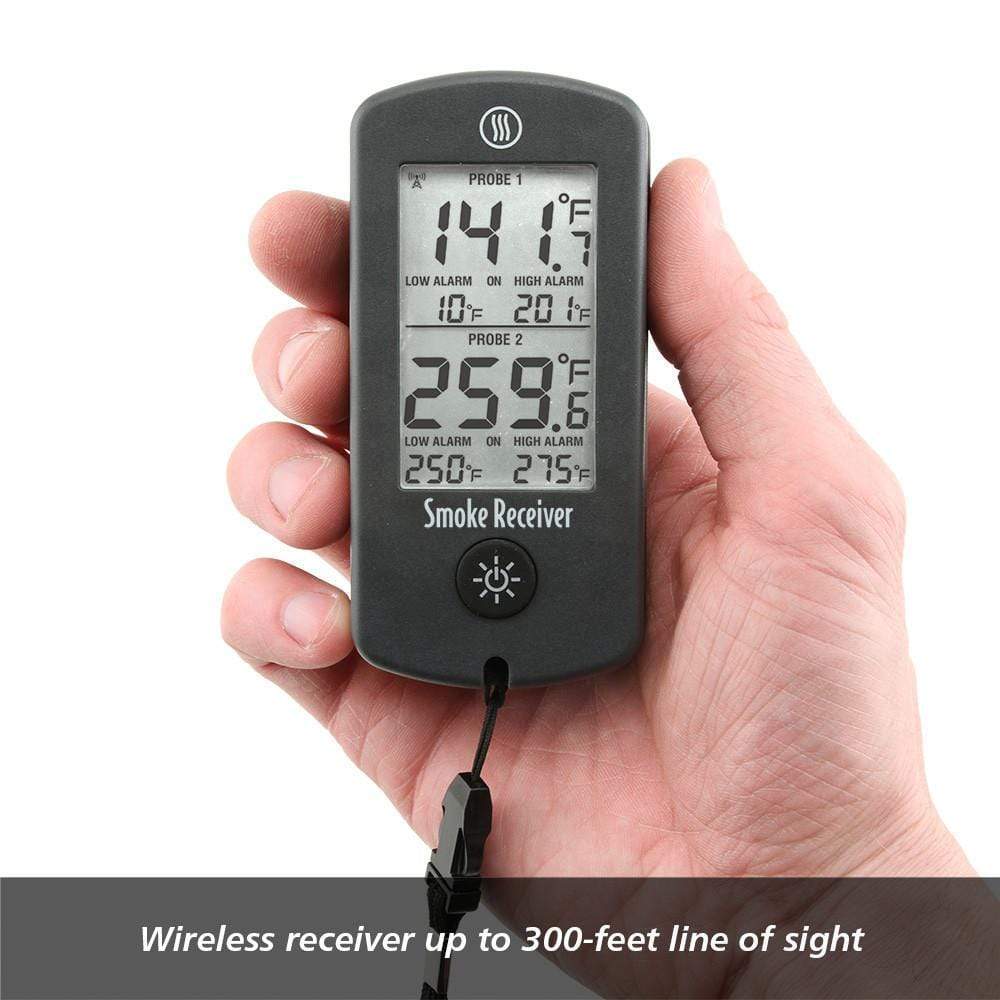 Thermoworks Smoke Dual-Channel Thermometer - Charcoal - Reading China &  Glass