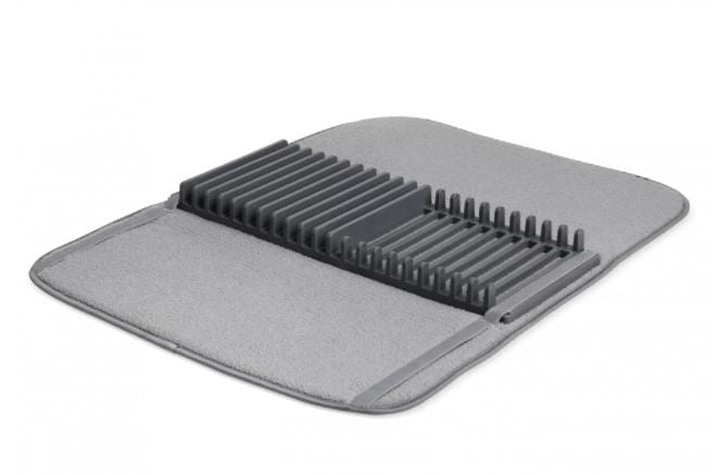 Kitchen & Company Dish Rack Umbra UDRY Large Charcoal Dish Rack/Drying Mat