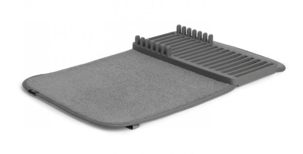 Kitchen & Company Dish Rack Umbra UDRY Mini Charcoal Dish Rack/Drying Mat