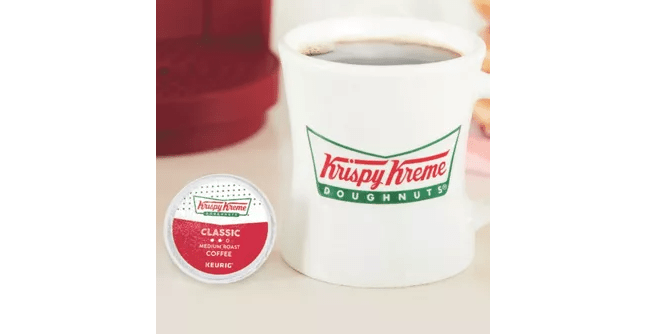 Krispy Kreme Coffee Krispy Kreme Doughnuts Classic K-Cup Coffee - 24 Count Box