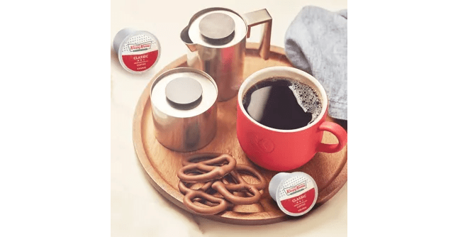 Krispy Kreme Coffee Krispy Kreme Doughnuts Classic K-Cup Coffee - 24 Count Box