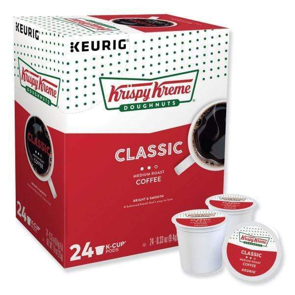 Krispy Kreme Coffee Krispy Kreme Doughnuts Classic K-Cup Coffee - 24 Count Box