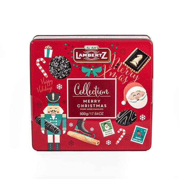 Lambertz Lambertz Merry Christmas Cookie Tin