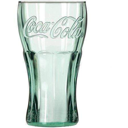 Libbey Glass Tumbler Libbey 16.75 oz Green Coca-Cola Tumbler