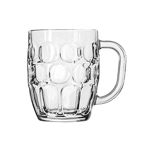 Traditional German Style Dimple Stein Beer Mug - 19 oz Capacity
