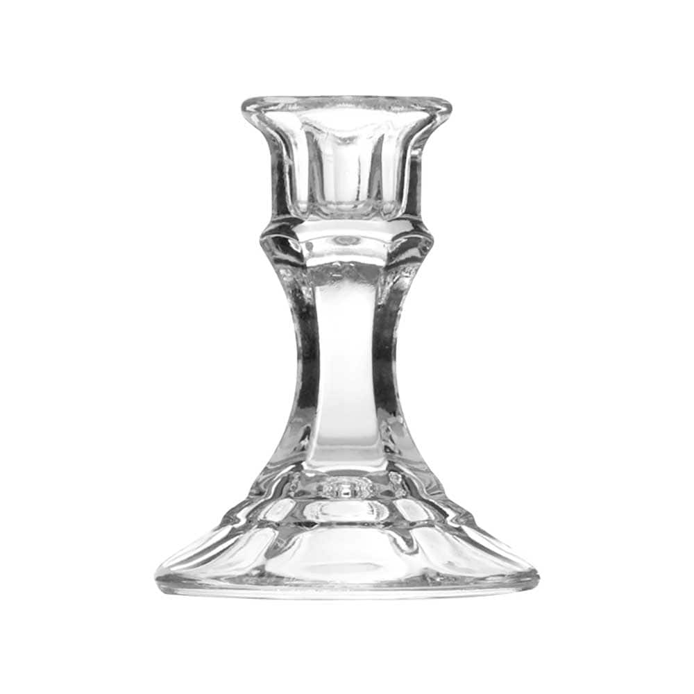 Libbey Candle Libbey 4&quot; Glass Candlestick