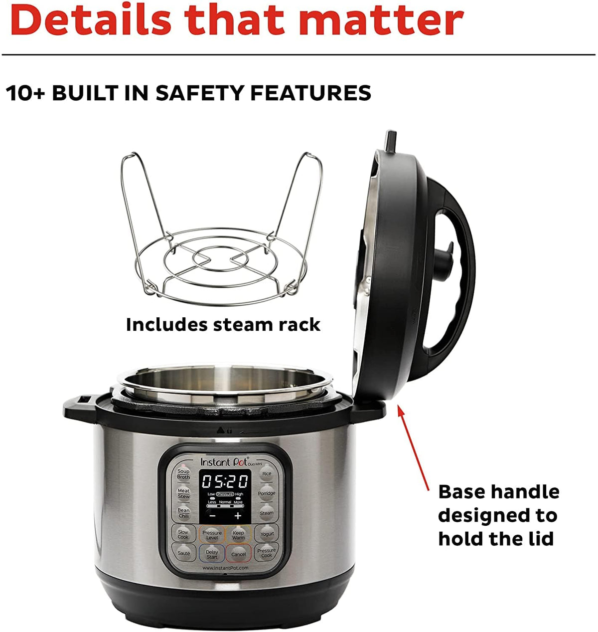 Libra Pressure &amp; Slow Cookers Instant Pot 6 Qt. Duo