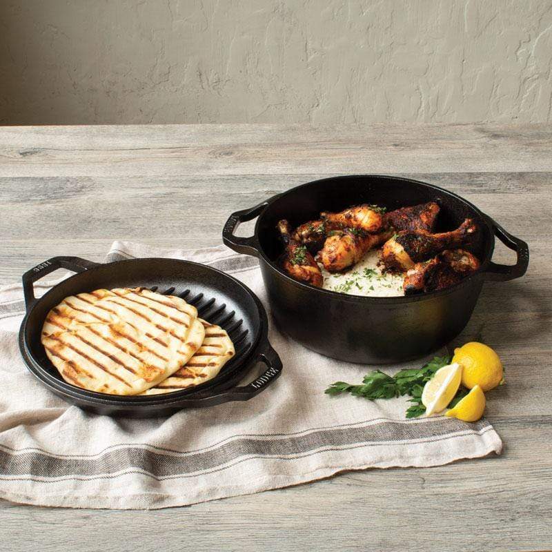 Lodge Chef Collection 6 Quart Double Dutch Oven - Reading China