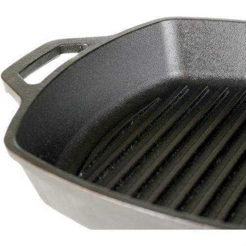 Lodge Cast Iron Pan Lodge Pro Logic Cast Iron 10.5&quot; Square Grill Pan