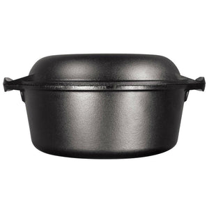 Lodge Pro Logic Cast Iron 8 qt Camp Dutch Oven - Reading China & Glass