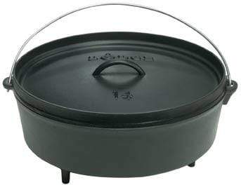 Lodge Dutch Oven Lodge Pro Logic Cast Iron 6 qt. Camp Dutch Oven