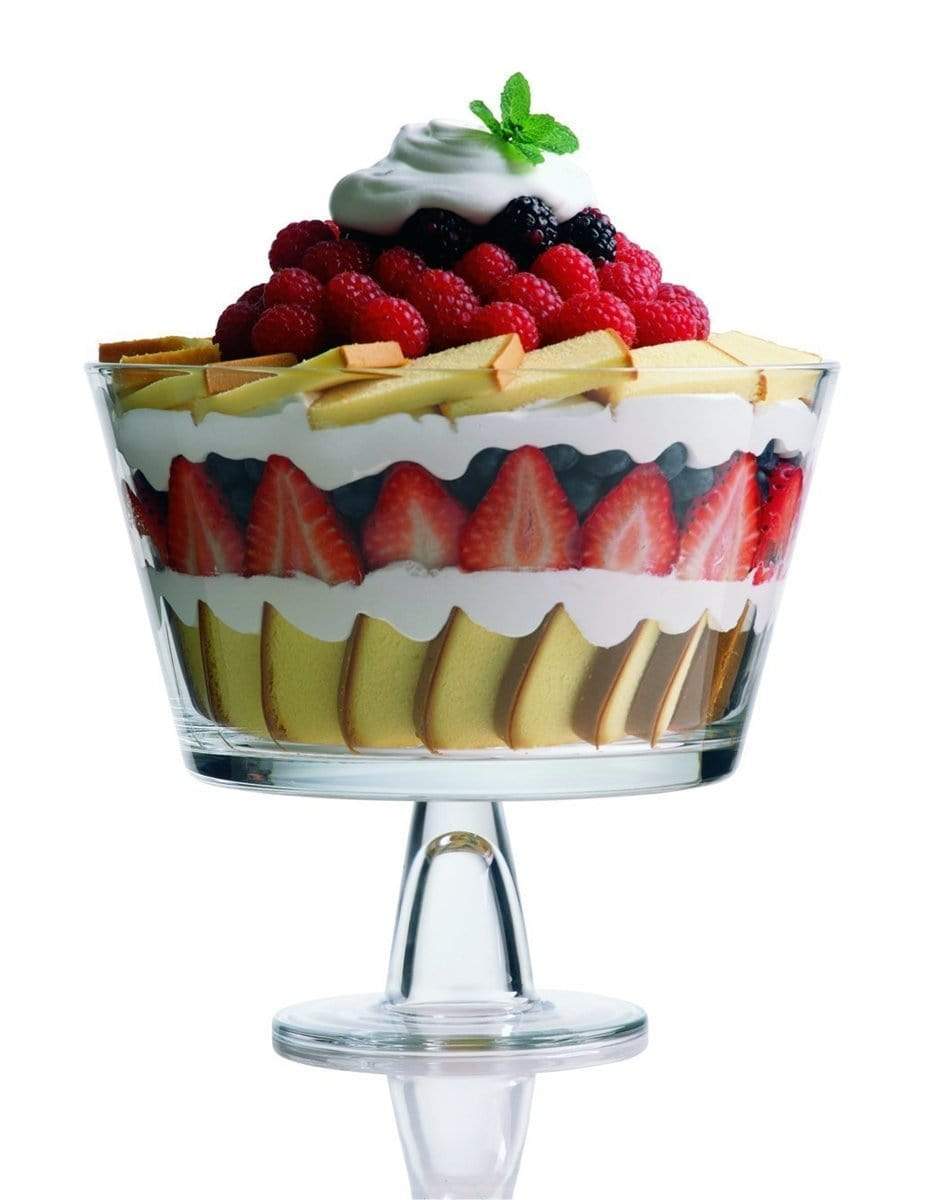 Luigi Bormioli Dish Luigi Bormioli 8.25 in Michelangelo Footed Trifle Dish