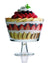 Luigi Bormioli Dish Luigi Bormioli 8.25 in Michelangelo Footed Trifle Dish