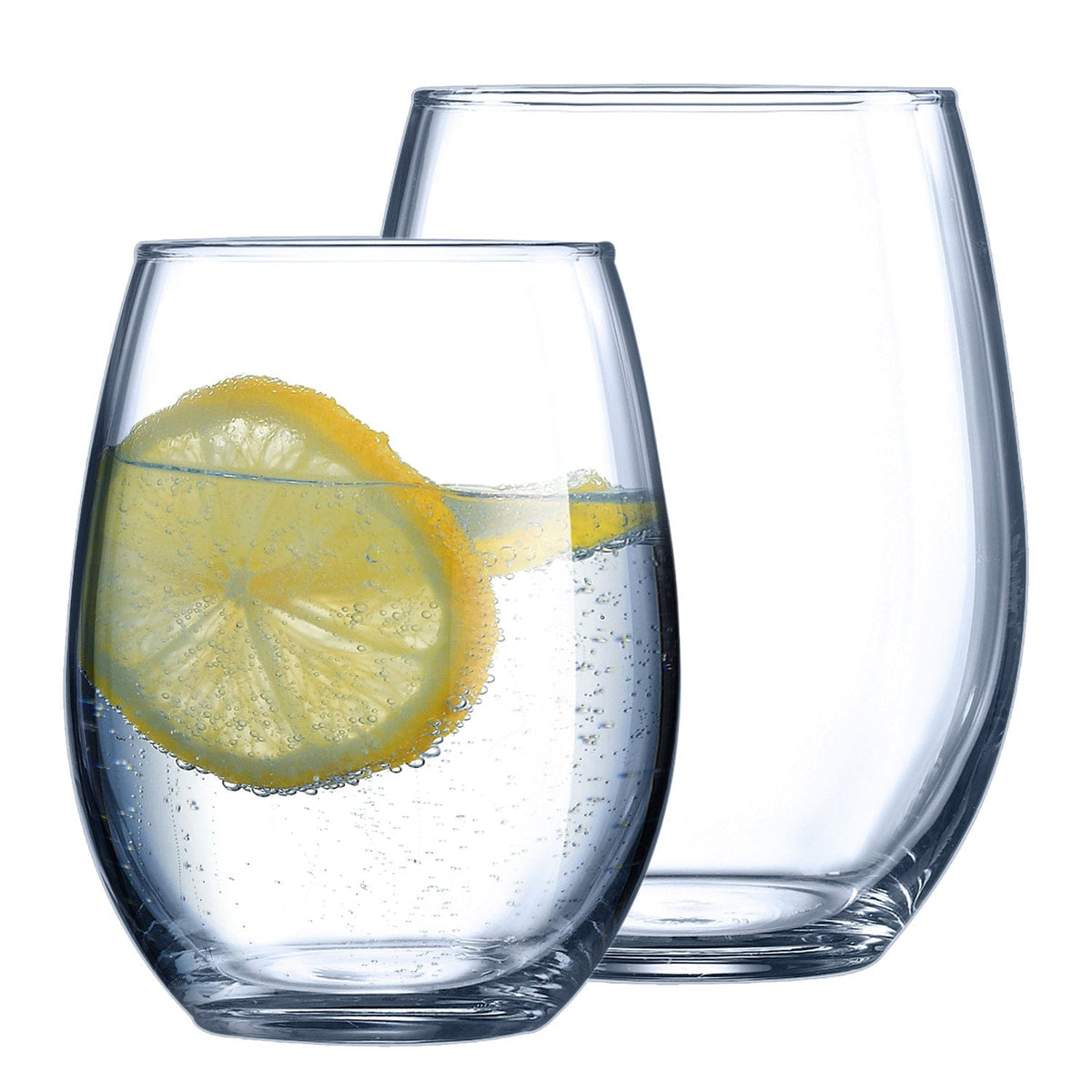 Luminarc 16 Piece Cachet Tumbler Set Clear Reading China & Glass