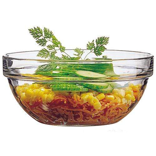 Luminarc 10-Piece Stackable Glass Bowl Set