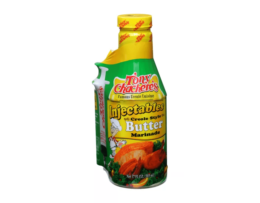 Tony Chachere's Marinades & Other Sauces Tony Chachere's Creole Style Butter Injectable Marinade and Injector 17 oz
