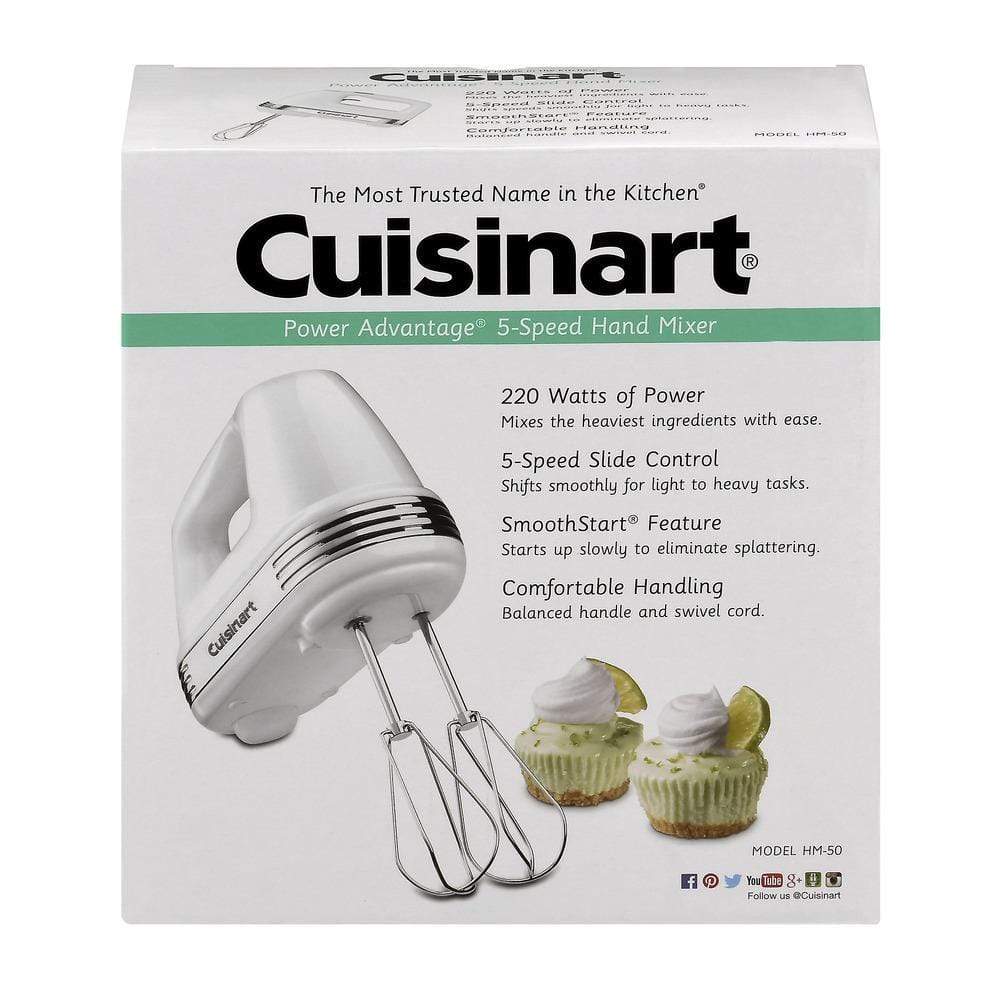 Cuisinart Mixers Cuisinart HM-50 Cuisinart 5-Speed Hand Mixer