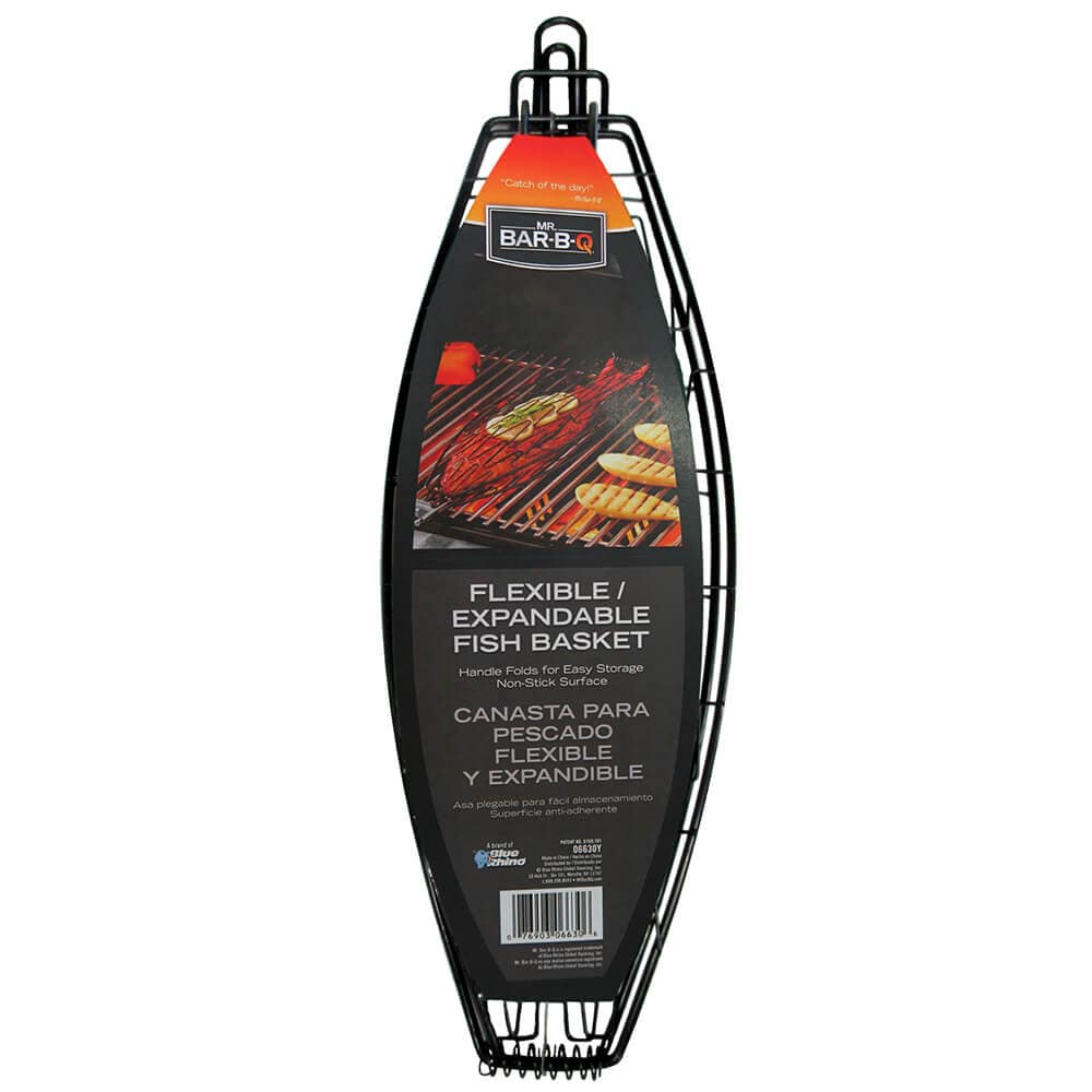 Mr. BBQ Mr. Bar-B-Q Flexible/Expandable Fish Basket