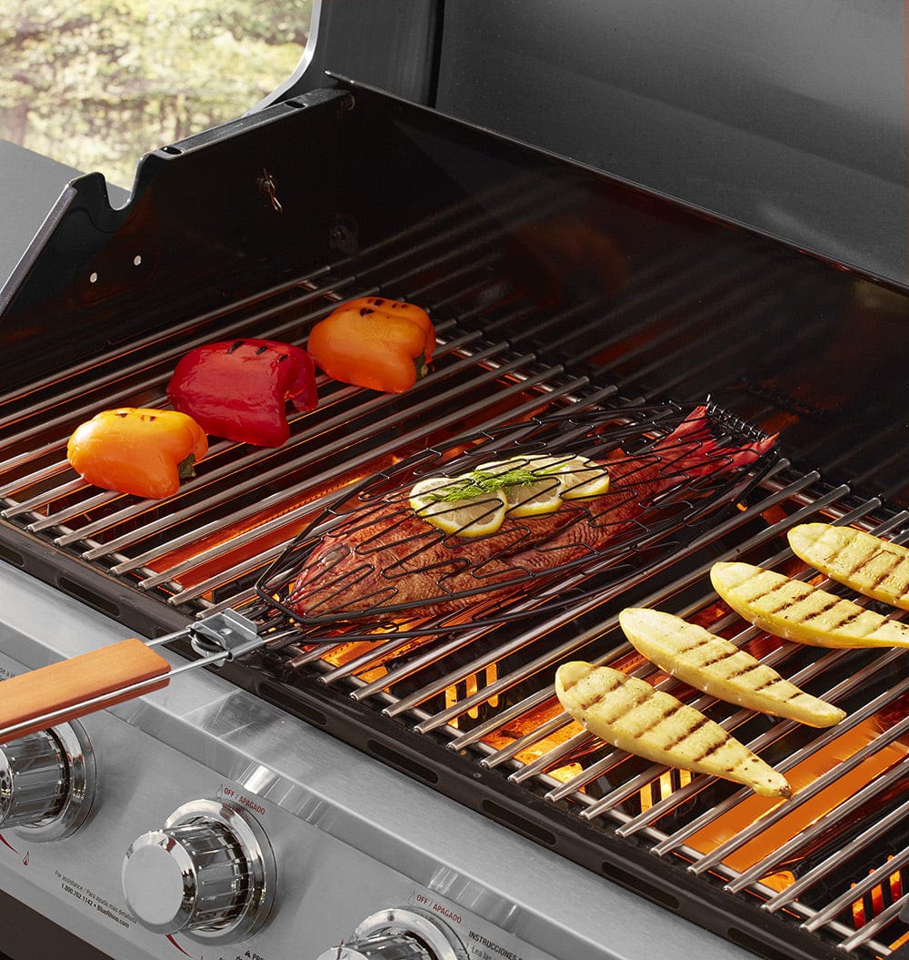 Mr. BBQ Mr. Bar-B-Q Flexible/Expandable Fish Basket