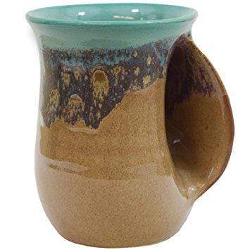 Clay In Motion Mug Clay In Motion 14 oz Island Oasis Right Handwarmer Mug