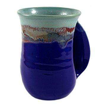 Clay In Motion Mug Clay In Motion 14 oz Mystic Water Left Handwarmer Mug
